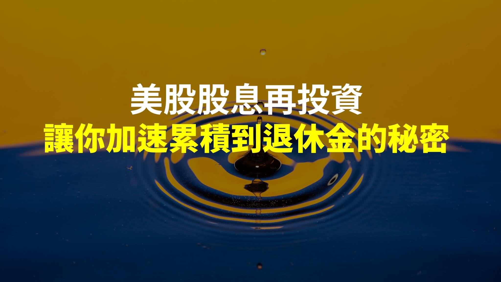 股息再投入 股息再投入